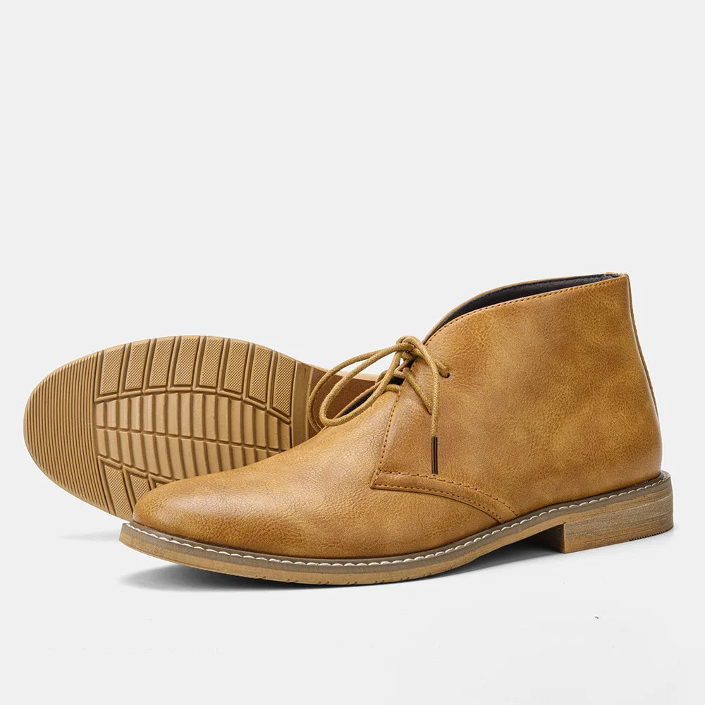 Hudson™ Leather Chukka Boots