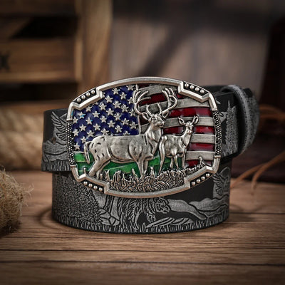 "The Cowboy" Leather Belt