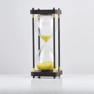 "Tempo Eterno" Wooden Hourglass