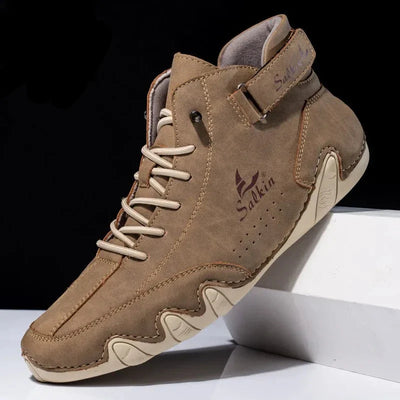 The Salkin™ Classic Genuine Leather Italian Shoes - by Cristian Moretti™