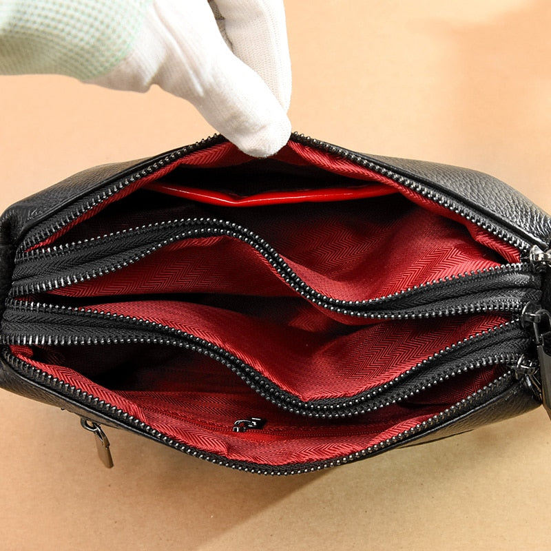 Vinthentic Pelle Italiana Genuine Leather Shoulder Bag