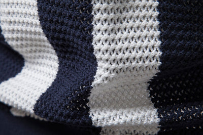 Vinthentic Lazio Men's Striped Polo Shirt