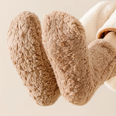 "SnugStep" Cozy Sherpa Socks