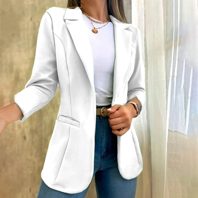 Aria™ - Minimalist Long Sleeve Blazer