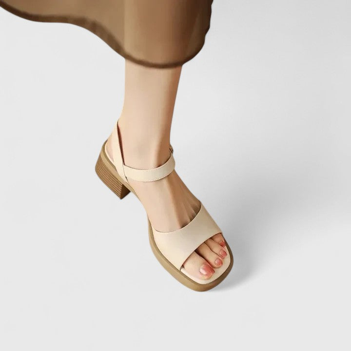 Amelia | Elegant Block Heel Sandals