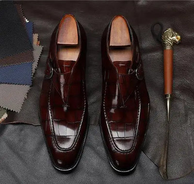 “Alessio” Leather Loafers