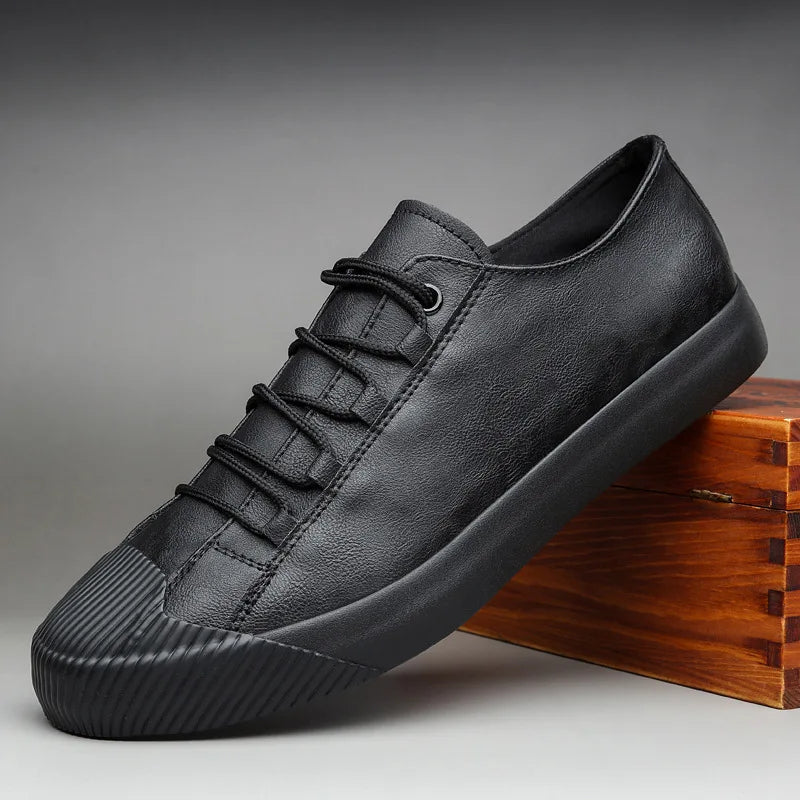 Miguel Barroso Genuine Leather Sneakers