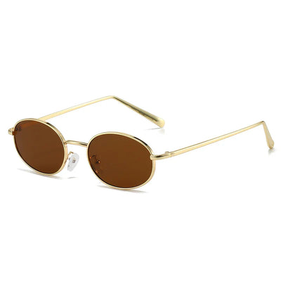 Bernardo Ruggino Vintage Oval Punk Sunglasses
