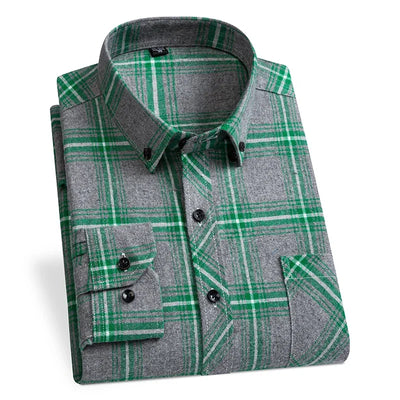 "Montana" Plaid Cotton Shirt