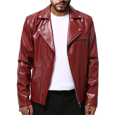 "Rossi" Biker Leather Jacket