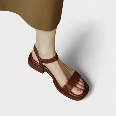 DEBORAH | COMFORT-STRAP FLAT SANDALS