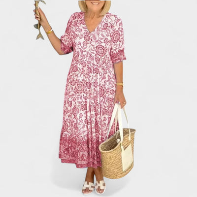 EVELYN | FLORAL TIERED DRESS