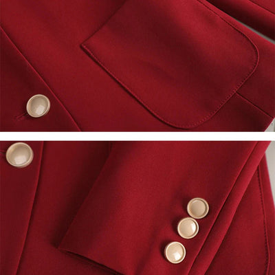 Alexis Two-Button Blazer