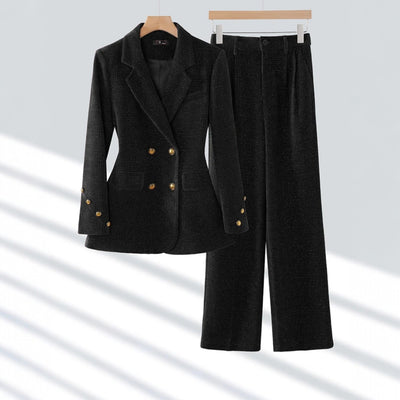 Cheri Corduroy Two-Piece Suit