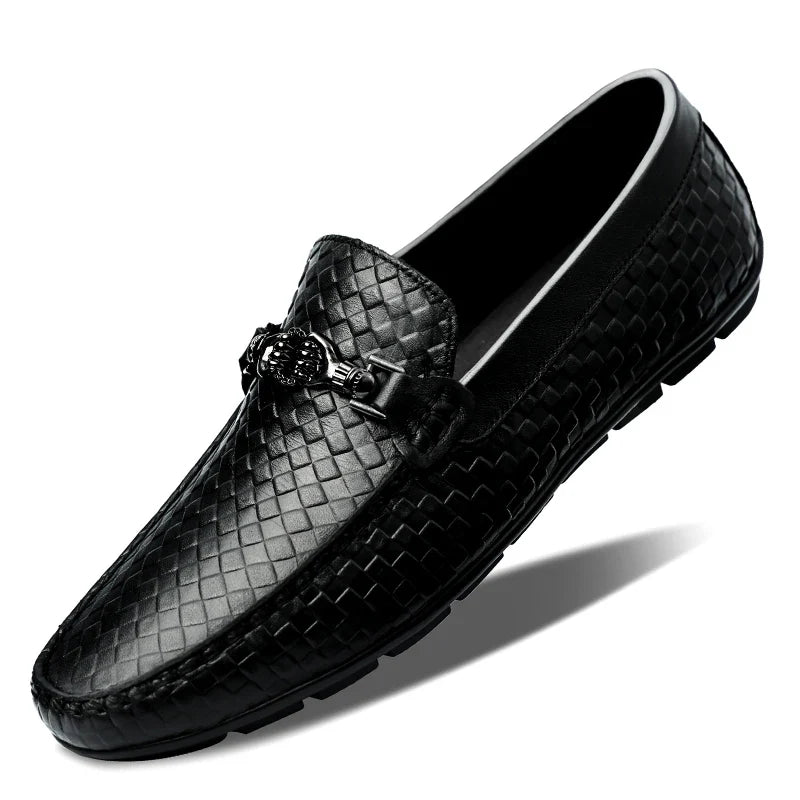 Lorenzo Bellucci Leather Dress Loafers