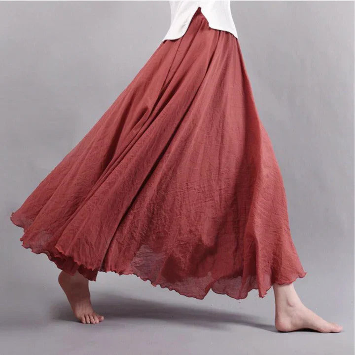 Long Skirts for Women - Elegant, Flowing Cut Made from High-Quality Material