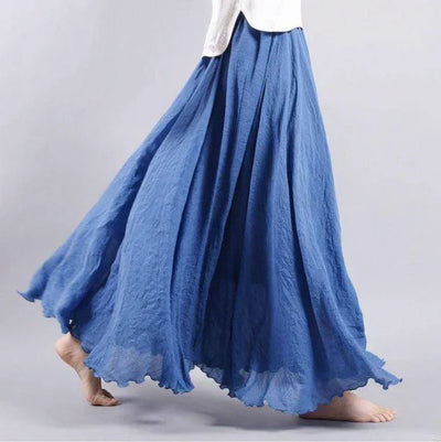 Long Skirts for Women - Elegant, Flowing Cut Made from High-Quality Material
