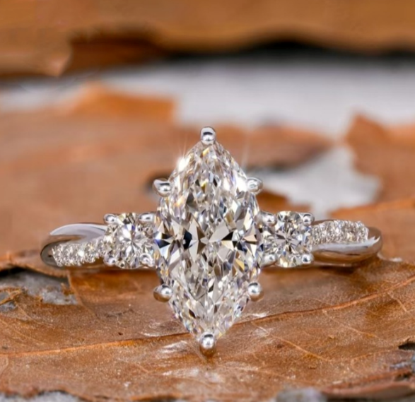 Maxine ring set | White Gold 18k