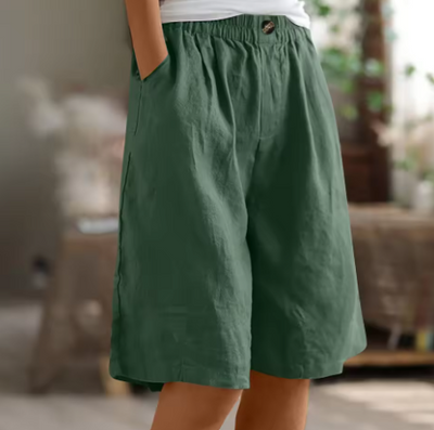 Ellen | Breezy Everyday Linen Shorts