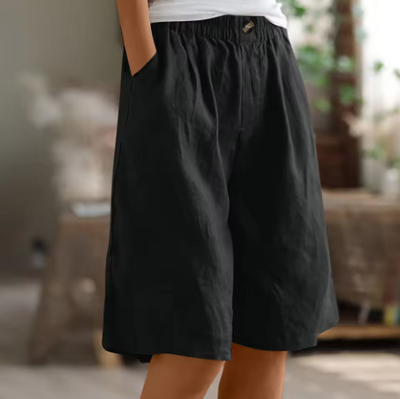 Ellen | Breezy Everyday Linen Shorts