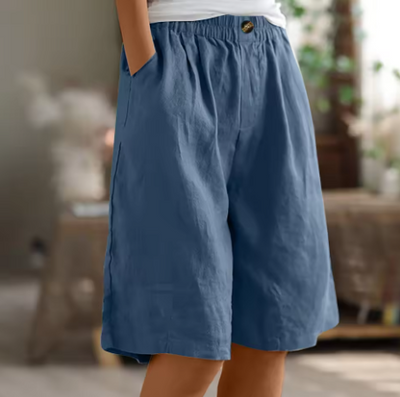 Ellen | Breezy Everyday Linen Shorts