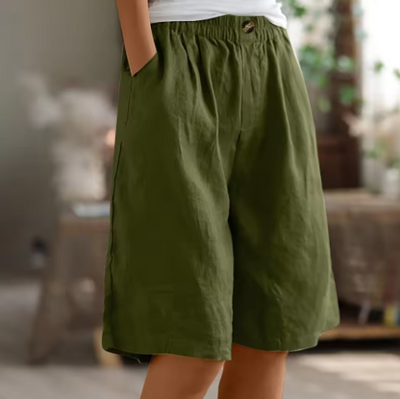 Ellen | Breezy Everyday Linen Shorts