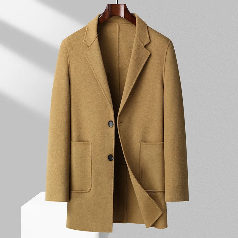 "The Gentleman’s Edge" Wool Overcoat