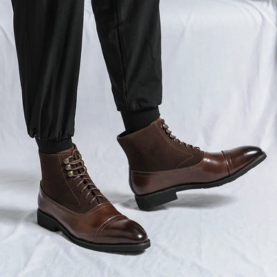 Diego Velázquez Leather Lace-up Boots