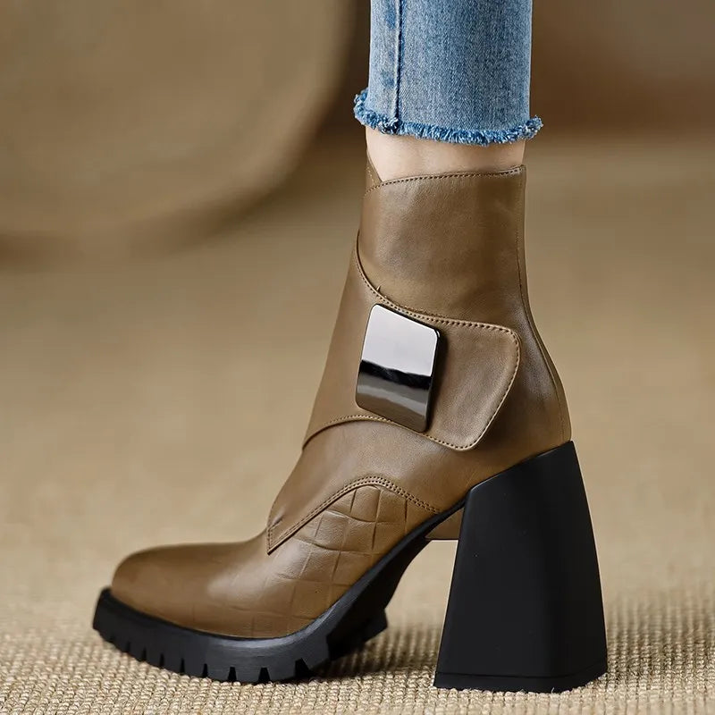 "Rossana" Heel Boot