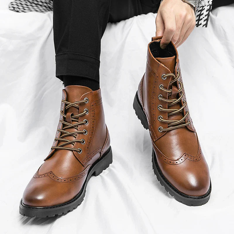Hugo Vallon Lace-up Ankle Boots