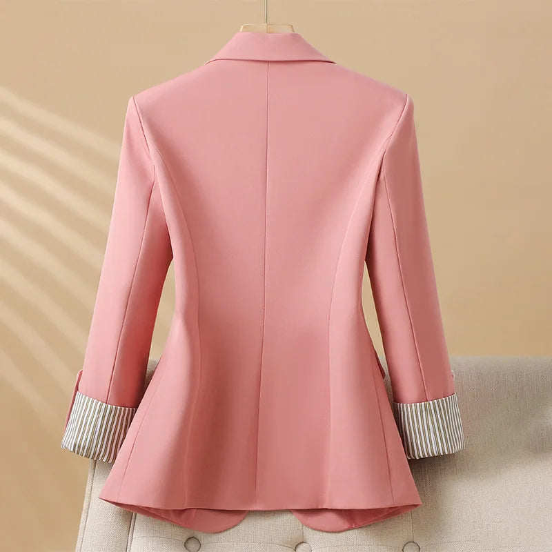 Marisa One-Button Blazer