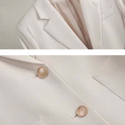 Alexis Two-Button Blazer