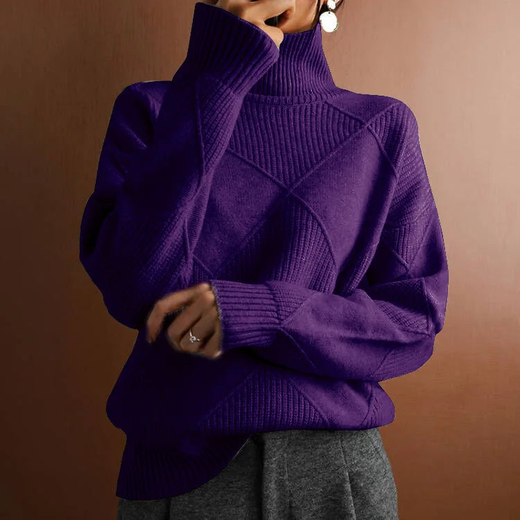 "Taglio Perfetto" Turtleneck Sweater