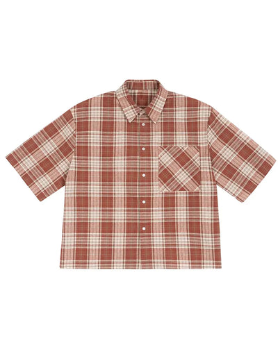 Canyon Plaid Short Sleeve