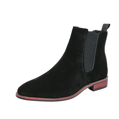 Antoine Rivière Leather Suede Chelsea Boots