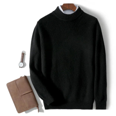 Marco Bandinelli Mock Neck Cashmere Sweater