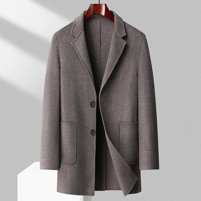 "The Gentleman’s Edge" Wool Overcoat
