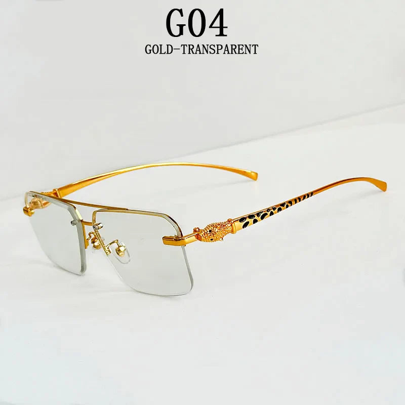 "Leopardo" Square Sunglasses