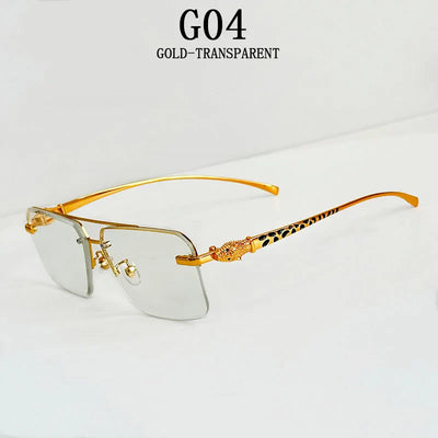 "Leopardo" Square Sunglasses