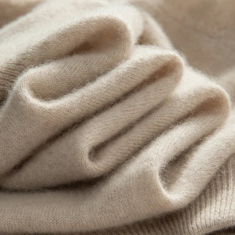 Marco Bandinelli Mock Neck Cashmere Sweater