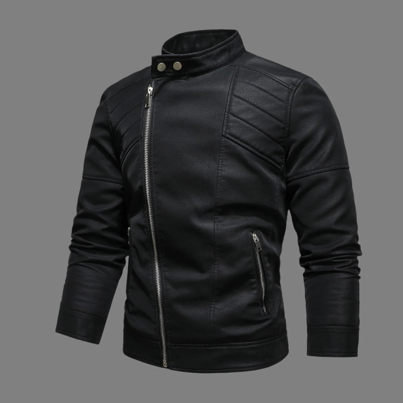 Matteo Vivaldi Leather Moto Jacket