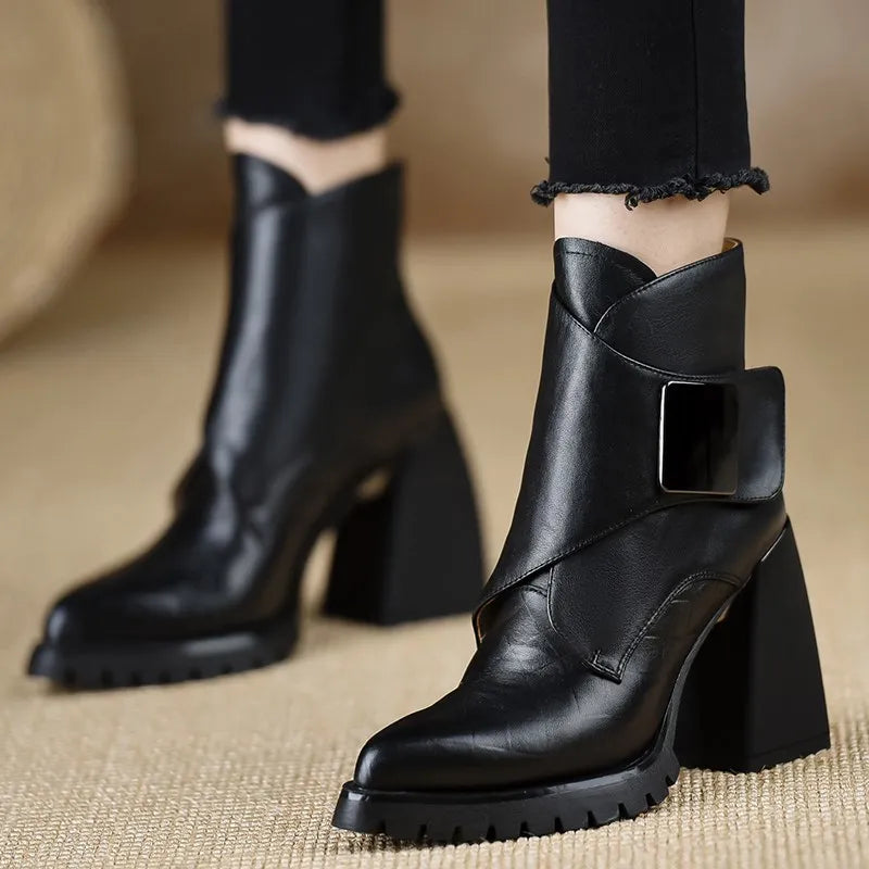 "Rossana" Heel Boot