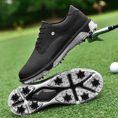 SwingMaster™ Leather Golf Shoes