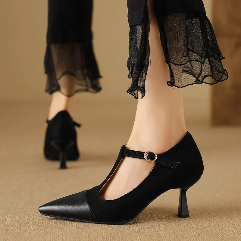 Carmen T-Strap Heels