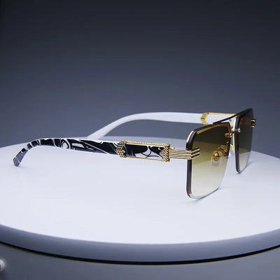 Aldo Montanari Rimless Sunglasses