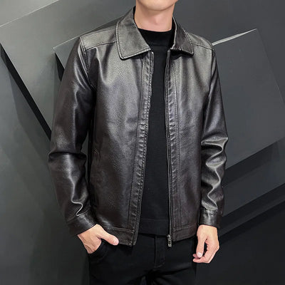 "Corsa Urbana" Leather Jacket