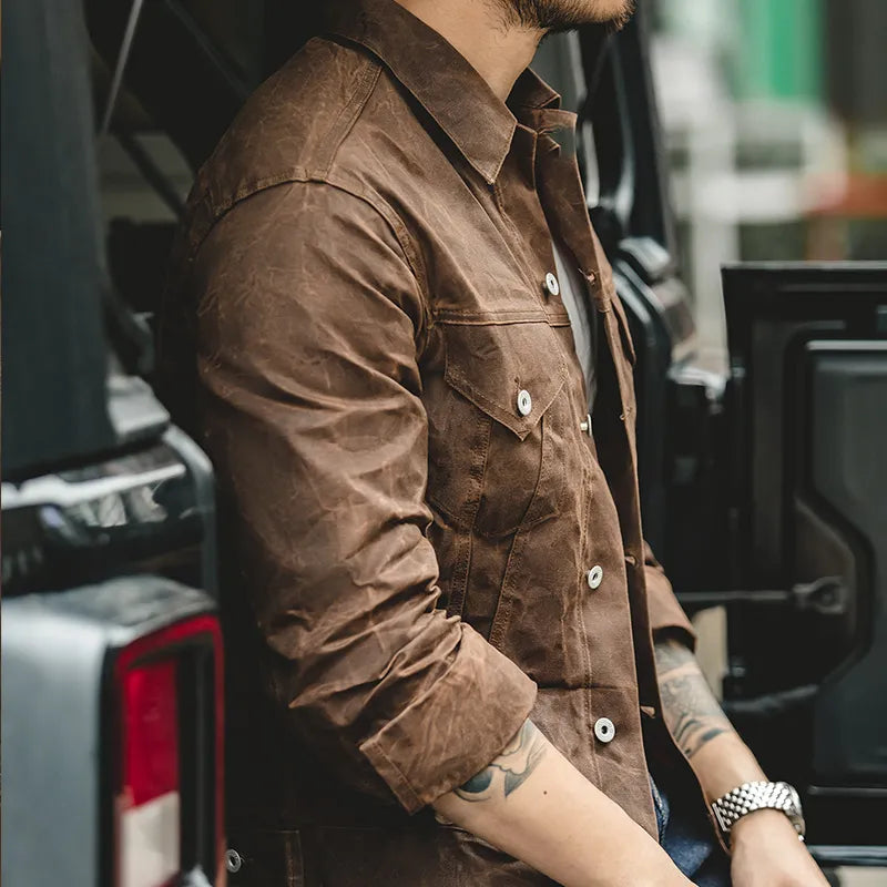 Tin Cloth Jacket - by Cristian Moretti™