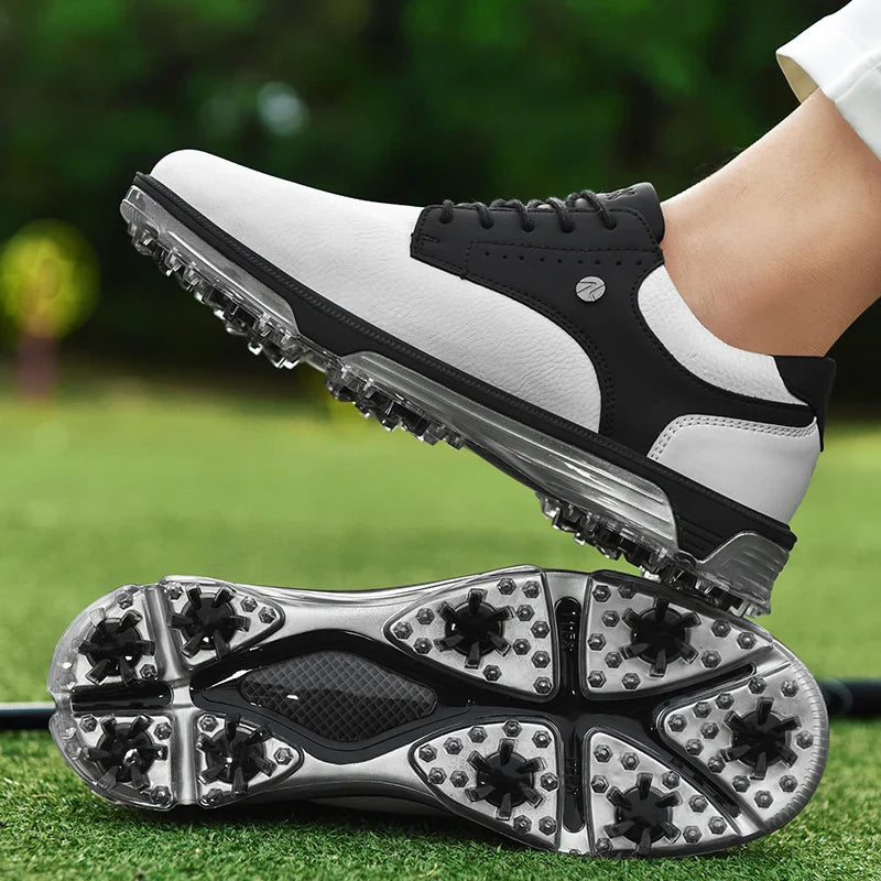 SwingMaster™ Leather Golf Shoes