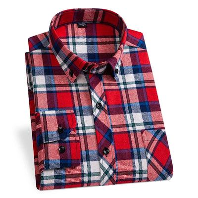 "Montana" Plaid Cotton Shirt