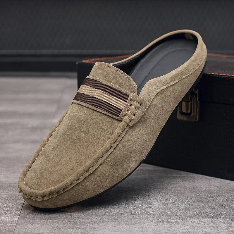 Gaspard Bellucci Suede Slip-On Loafers